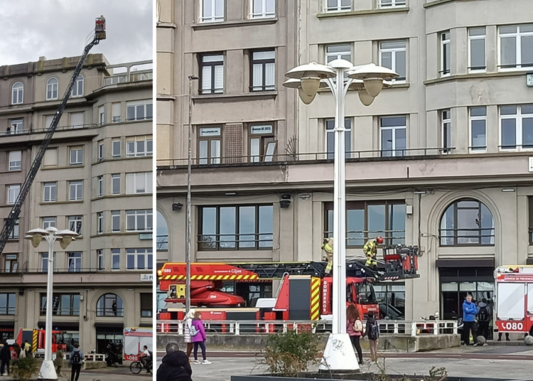 De la cocina al tejado: una avería desata el susto en este restaurante de Gijón