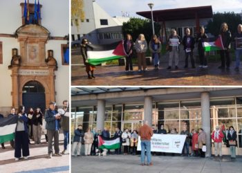 En Oviedo, en Gijón y también en Mieres: los campus asturianos recuerdan a los menores muertos en Gaza