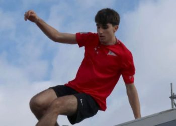 El ‘parkour’ trae sus primeros laureles a Asturias: el gijonés Marcos Suárez se alza Campeón de España 