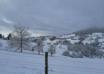 El frío y las primeras nevadas llegarán a Asturias esta semana