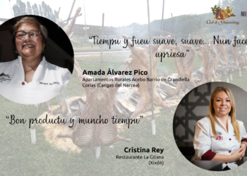 Corderu a la estaca: tradición y fumu en prau