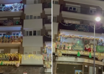 ¿El edificio más navideño de España está en Gijón?