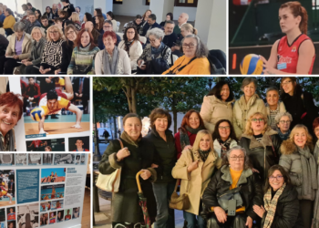 Un viaje al corazón del voleibol asturiano: 65 años de recuerdos, emoción y pioneras