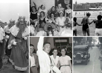 ¿Reconoces estas fiestas? El nuevo y gratuito almanaque municipal revive el Gijón de hace décadas