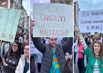 «Médico cansado, paciente maltratado»: los facultativos asturianos vuelven a la calle para exigir «jornadas dignas»