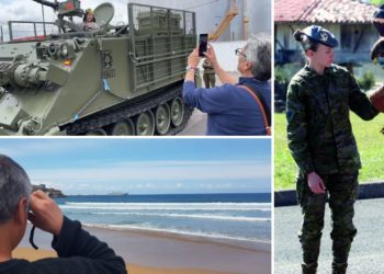 Gijón, distinguida por su implicación con las Fuerzas Armadas