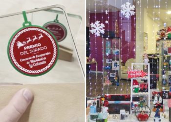 Con cifras de récord y trofeos ‘made in Gijón’: el Concurso de Escaparates de Navidad de La Calzada apura sus últimas horas