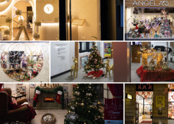 Estos son los escaparates que han dejado sin palabras a Gijón estas Navidades