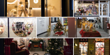 Estos son los escaparates que han dejado sin palabras a Gijón estas Navidades