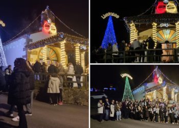 GALERÍA | Navidad, espectáculo e ilusión: la mano ganadora en el primer ‘botonazo’ que se ha vivido en Llantones