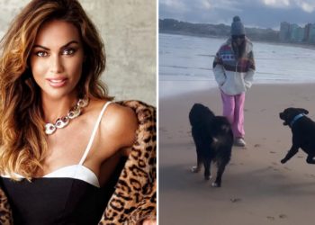 El cóctel de felicidad de Lara Álvarez en Navidad: ‘Lúa’ y ‘Noah’ gozando en San Lorenzo al son de Camilo y Evaluna