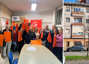 La Calzada retoma las concentraciones en Cuatro Caminos e incorpora una marcha hasta El Musel a la protesta