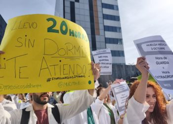 El hartazgo de los médicos se hace palpable este miércoles: “Mientras esto no se solucione, la huelga seguirá”