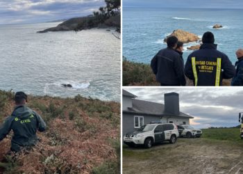Por tierra, mar y aire: se reactiva la búsqueda de Juan Carlos Suárez, el pescador desaparecido en Coaña