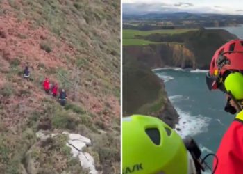 La búsqueda de Juan Carlos Suárez pierde su fuerza marítima por el mal estado del Cantábrico