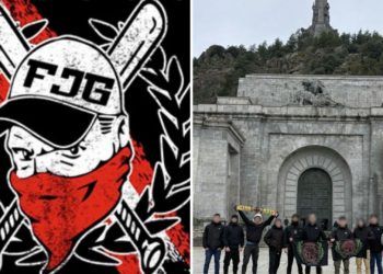 Nueva polémica en torno a Ultra Boys: varios de sus jóvenes se fotografían en el Valle de los Caídos