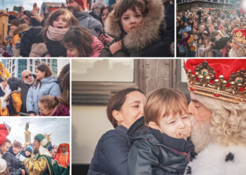 Gijón recibe a los Reyes Magos: las fotos más espectaculares y el vídeo del desembarco