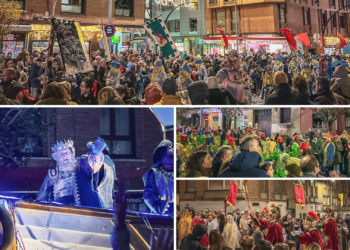 GALERÍA | Las calles de Gijón vibran con sus Reyes Magos: «Los mejores del mundo»