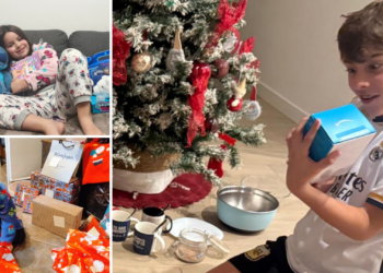 GALERÍA | Sonrisas, nervios y regalos desde primera hora en Asturias