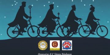 Santa Bárbara, a los pies (y pedales) de Aliatar: el Cartero Real acudirá al barrio este domingo… ¡En bici!