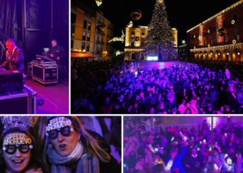 Una Nochevieja para todos los públicos: grandes y pequeños se vuelcan en la despedida del año en Gijón