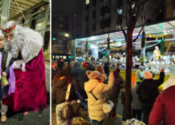 La Zona Oeste vibró con la vuelta de los Reyes Magos pese a la lluvia y ya piensa en el Antroxu