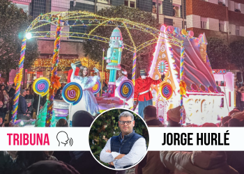 La Grinch del Día de Reyes en Gijón