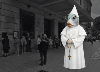 Capirote, hábito, cruz y rosario: así será la Sardina del Antroxu 2026 en Gijón