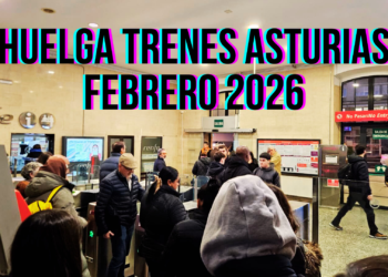 Qué trenes circularán desde y hacia Asturias durante la huelga ferroviaria de febrero