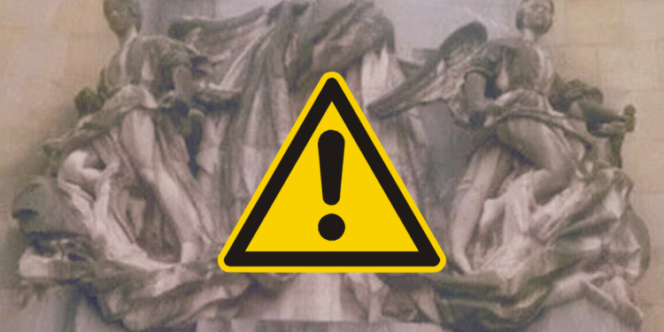 El Principado exige a los jesuitas la «retirada o eliminación» del monumento al Simancas