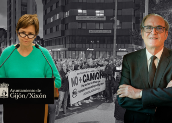 Moriyón recurrirá al Defensor por los camiones de La Calzada tras ignorar sus advertencias sobre la ZBE