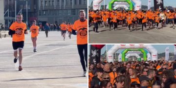 El naranja de la solidaridad vuelve a bañar Gijón: así ha sido la octava Marcha ‘Corre con Galbán’