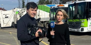 Viernes de ‘luto’ en RTPA: sus corresponsales acuden a trabajar vestidos de negro para visibilizar su protesta