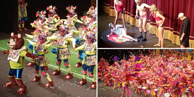 Contaminación, móviles, Trump… Nada faltó en el cierre del XXXVIII Concurso de Charangas