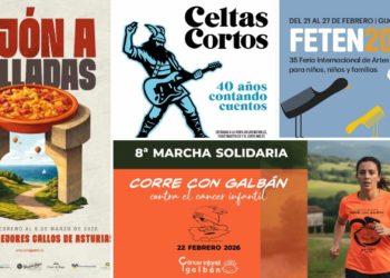 PLANES | FETEN 2026, Celtas Cortos en El Bibio, Carrera Galbán, XI Trail Gijón y mucho más