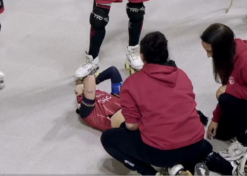 Marta Piquero se lesiona en la rodilla en la derrota del Telecable en Europa
