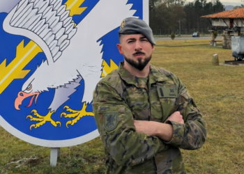 La heroica intervención de un militar evita una tragedia en una carretera asturiana