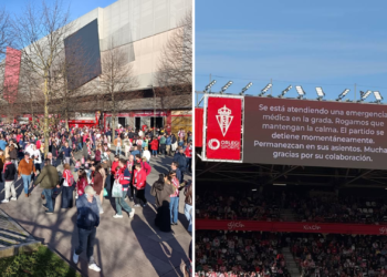 El fútbol se detiene por la tragedia: un fallecimiento conmociona El Molinón