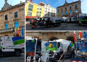 Más barredoras, camiones y maquinaria para Gijón: EMULSA dispara su inversión hasta los 3,5 millones