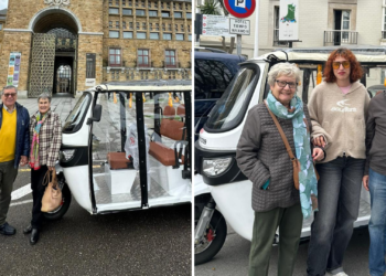 Cuando caminar ya no es una opción, se descubren los secretos de Gijón en tuk tuk