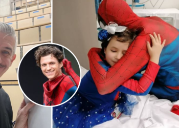 Santiago Jiménez, el médico del HUCA al que felicita Tom Holland: «En cuanto puedo, me pongo el traje y subo a ver a los guajes»