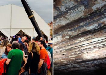 El Ayuntamiento mantuvo Palafox abierta en plena Semana Negra pese al peligro de hundimiento