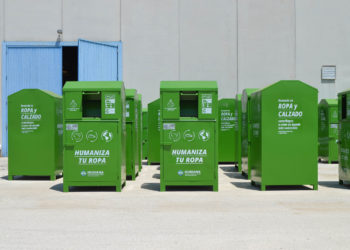 Humana recurre la decisión de Moriyón sobre los contenedores de ropa usada y reclama indemnización