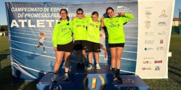 Éxito gijonés en el Campeonato de España de Promesas Paralímpicas de Atletismo