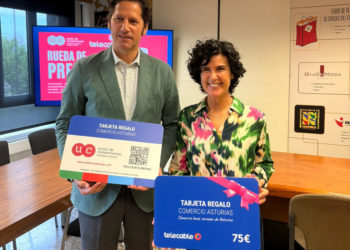 La Unión de Comerciantes y Telecable lanzan «un mensaje de apuesta por el valor local»