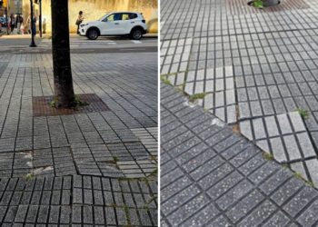 XIXONAES | En el Este de Gijón las raíces derrotan a las aceras… Y se la juegan a unas cuantas piernas
