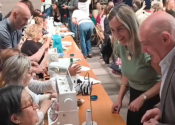 Récord de solidaridad en Gijón: 1.400 cojines para acompañar la recuperación de mujeres con cáncer de mama