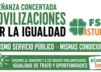 Los docentes de la concertada dicen basta: movilización en Asturias contra el «agravio» del Gobierno