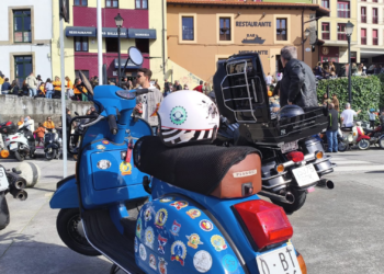 El reto que pone a prueba a las Vespas en Asturias: más de 150 motos subirán este sábado a los Lagos de Covadonga