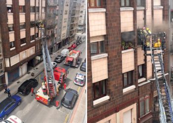 Un tercero vacío, un incendio de la nada y un perro con mucha suerte: las horas de tensión vividas en Ceares